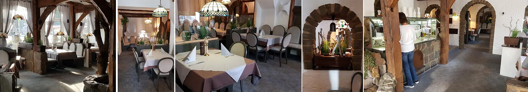 Bild-Collage Restaurant, neu eingerichtet Bild-Collage Restaurant, neu eingerichtet